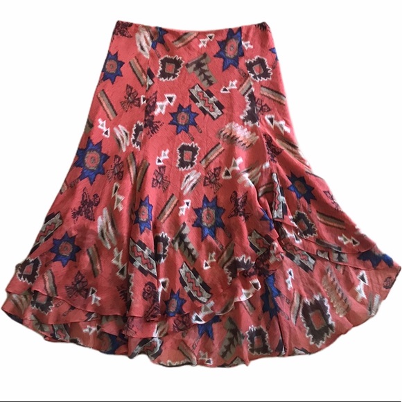 Lauren Ralph Lauren Dresses & Skirts - Lauren Ralph Lauren Womens Full Skirt Multicolor